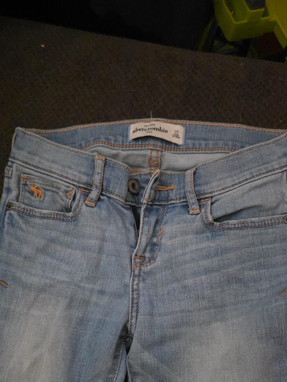 Abercrombie & Fitch Light Wash Kids Jeans